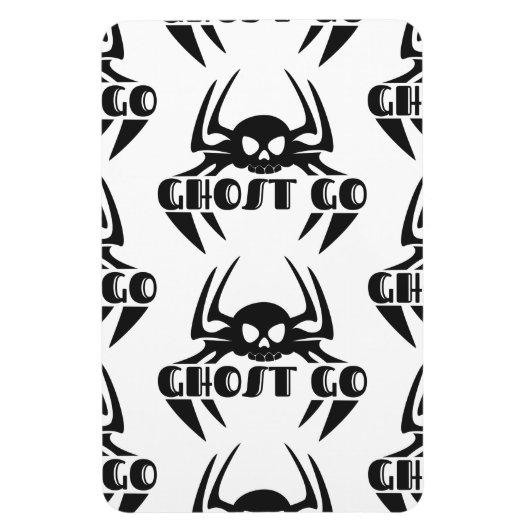 Ghost Go Spooky Jahreszeit Magnet (Vertikal)