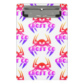 Ghost Go Spooky Jahreszeit Mini Klemmbrett (Vorderseite)