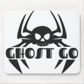 Ghost Go Spooky Jahreszeit Mousepad (Vorne)