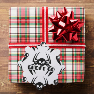 Ghost Go Spooky Jahreszeit Ornament Karte