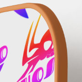 Ghost Go Spooky Jahreszeit Pickleball Schläger (Linke Seite)