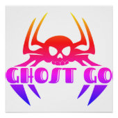 Ghost Go Spooky Jahreszeit Poster (Vorderseite)