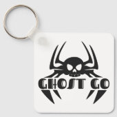 Ghost Go Spooky Jahreszeit Schlüsselanhänger (Vorderseite)