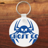 Ghost Go Spooky Jahreszeit Schlüsselanhänger (Vorderseite)