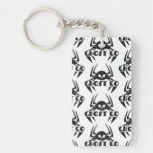 Ghost Go Spooky Jahreszeit Schlüsselanhänger (Vorderseite)