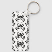 Ghost Go Spooky Jahreszeit Schlüsselanhänger (Rückseite)