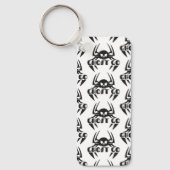 Ghost Go Spooky Jahreszeit Schlüsselanhänger (Vorderseite)