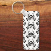 Ghost Go Spooky Jahreszeit Schlüsselanhänger (Vorderseite)