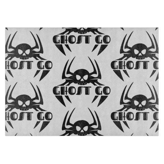 Ghost Go Spooky Jahreszeit Schneidebrett (Vorderseite)
