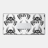 Ghost Go Spooky Jahreszeit Schreibtischunterlage (Tastatur & Maus)