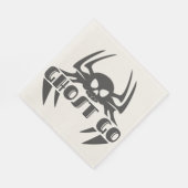 Ghost Go Spooky Jahreszeit Serviette (Ecke)