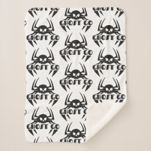 Ghost Go Spooky Jahreszeit Sherpadecke