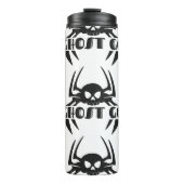 Ghost Go Spooky Jahreszeit Thermosbecher (Vorderseite)