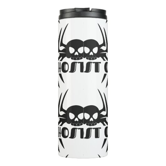 Ghost Go Spooky Jahreszeit Thermosbecher (Rückseite)
