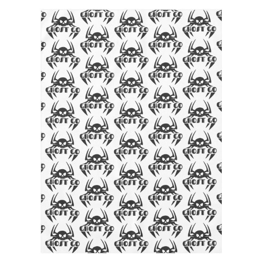 Ghost Go Spooky Jahreszeit Tischdecke (Vorderseite)