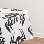 Ghost Go Spooky Jahreszeit Tischdecke (Beispiel)
