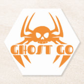 Ghost Go Spooky Jahreszeit Untersetzer (Vorderseite)