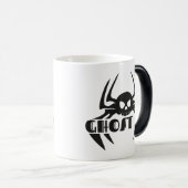 Ghost Go Spooky Jahreszeit Verwandlungstasse (VorderseiteRechts)