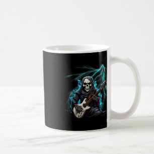 Ghost Guitar Cool Guitar Player Skeleton Hands Gui Kaffeetasse