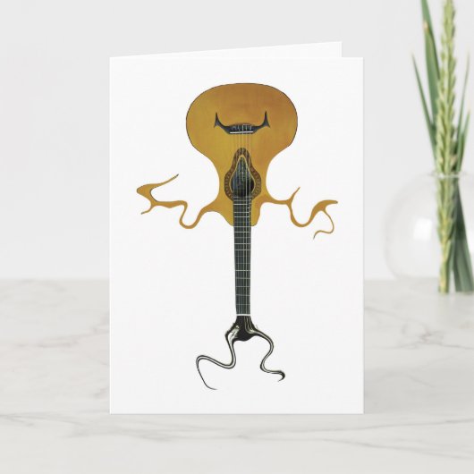 Ghost Guitar Karte (Vorderseite)