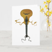 Ghost Guitar Karte (Gelbe Blume)