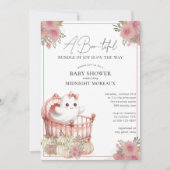 Ghost Halloween Baby Shower Einladung (Vorderseite)