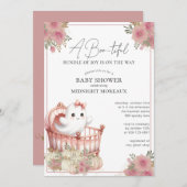 Ghost Halloween Baby Shower Einladung (Vorne/Hinten)