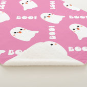 Ghost Halloween Blanket, Wohngestaltung Blanket Sherpadecke (3/4)