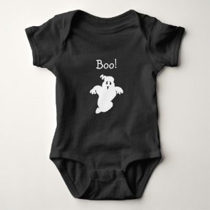 Ghost Halloween Bodysuit Baby Strampler
