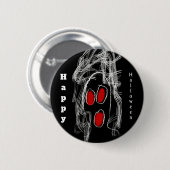 Ghost Halloween Button (Vorne & Hinten)