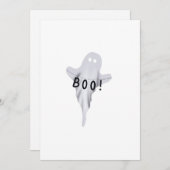 Ghost Halloween Card Feiertagskarte (Vorne/Hinten)