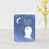 Ghost Halloween Card singen Karte (Gelbe Blume)