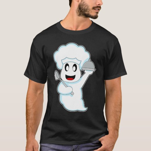 Ghost Halloween Cook T-Shirt (Vorderseite)