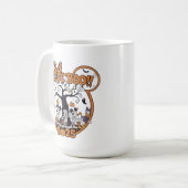 Ghost Halloween Crewneck ,Cozy Spooky S Kaffeetasse (Vorderseite Links)