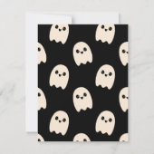 Ghost Halloween Einladung (Rückseite)
