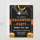 Ghost Halloween Geburtstag Einladendes Spooktakulä Einladung (Vorderseite)