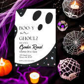 Ghost Halloween Gender Reveitation Einladung