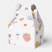 Ghost Halloween Groovy Birthday Favor Box Geschenkschachtel (Rückseite)