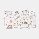 Ghost Halloween Groovy Birthday Favor Box Geschenkschachtel (Ungefaltet)