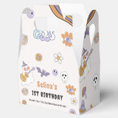 Ghost Halloween Groovy Birthday Favor Box Geschenkschachtel (Geöffnet)