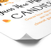 Ghost Halloween Guess Wie viele Kandies Game Poster (Ecke)