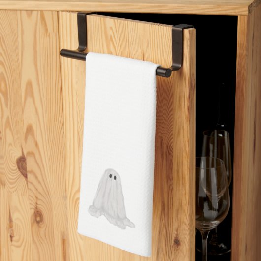 Ghost Halloween Küchentuch (Drittel gefaltet)