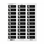 Ghost Halloween Labels (Vorne)