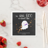Ghost Halloween Little Boo Boy Baby Dusche Serviette (Beispiel)