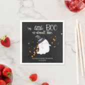 Ghost Halloween Little Boo Girl Babydusche Serviette (Beispiel)