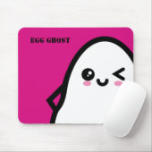 Ghost Halloween | Name hinzufügen Mousepad (Mit Mouse)
