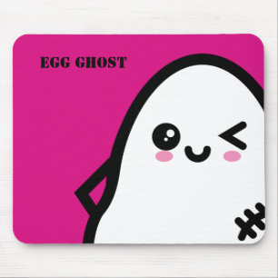 Ghost Halloween   Name hinzufügen Mousepad