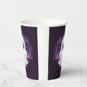 Ghost Halloween Niedlich Illustrations Paper Cup Pappbecher (Links)