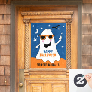 Ghost Halloween Niedliche Kinder Fensteraufkleber