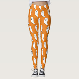 Ghost Halloween niedliche Leggings